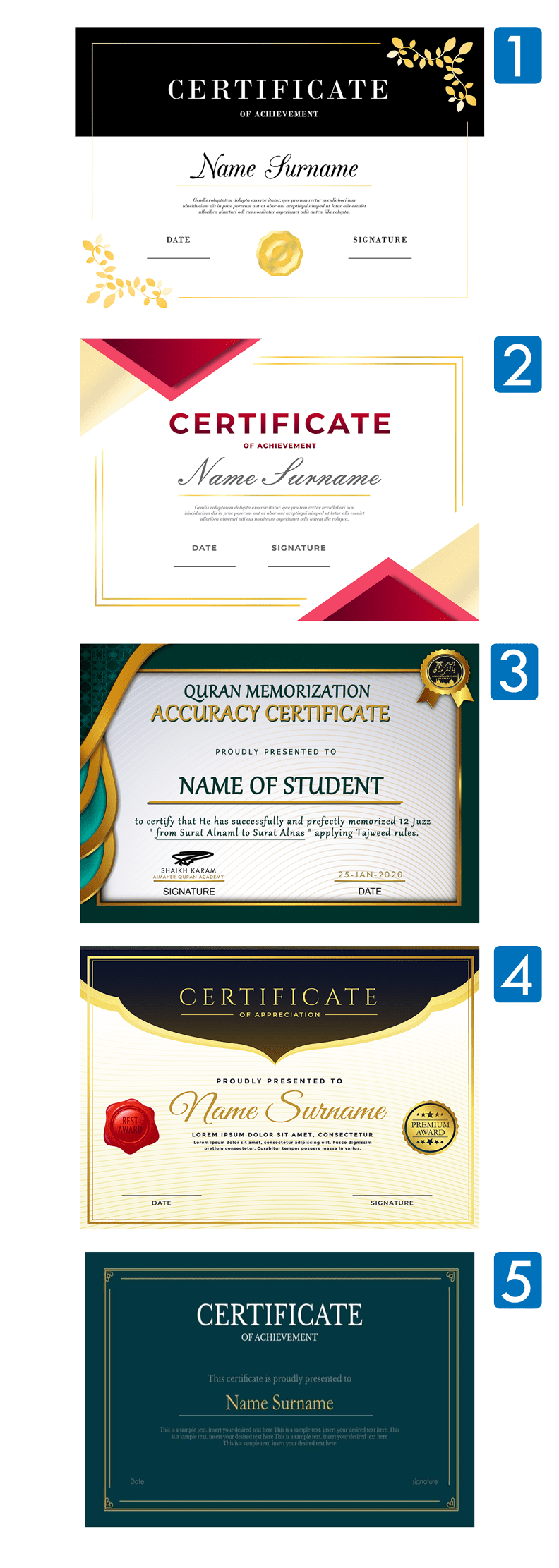 certificates for students1